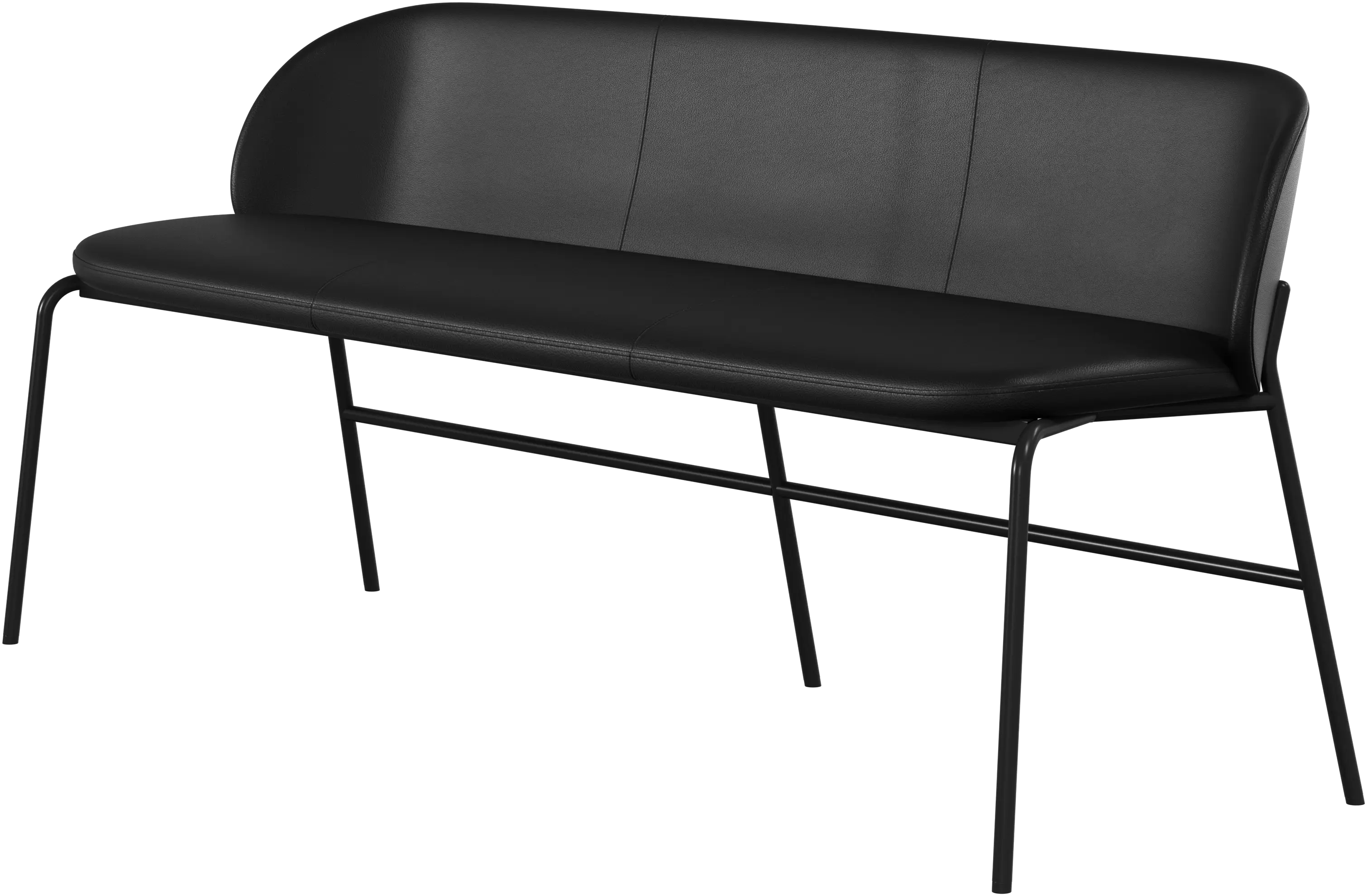 デザイナーベンチ | デンマークデザインの家具 - ブラック